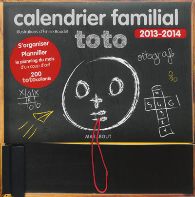 Calendrier familial Toto 2013-2014