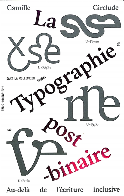 la typographie post-binaire : au-delà de l'écriture inclusive