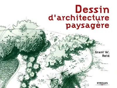 Dessin d'architecture paysagère