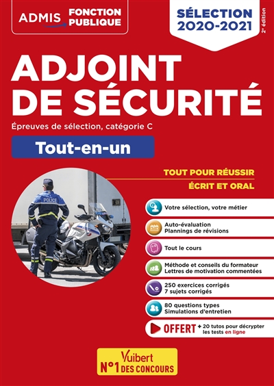 Adjoint de sécurité :...