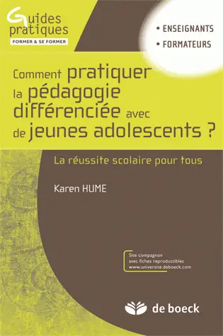Comment pratiquer la pédagogie différenciée avec de jeunes adolescents ? : la réussite scolaire pour tous