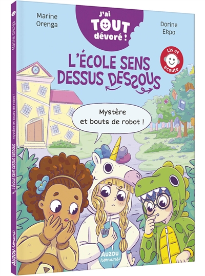 L'école sens dessus dessous : mystère et bouts de robot !