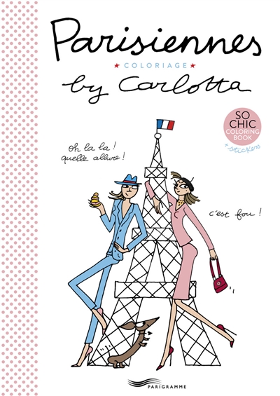 Parisiennes : coloriage
