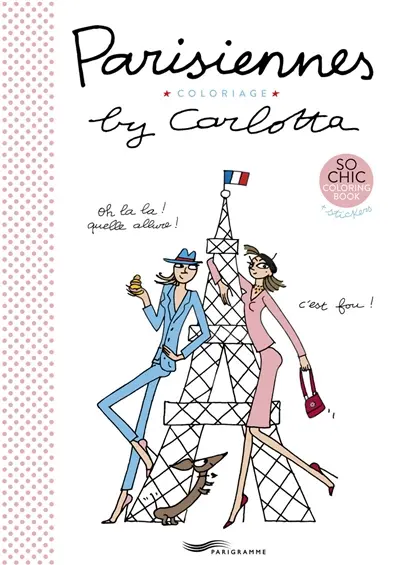 Parisiennes : coloriage