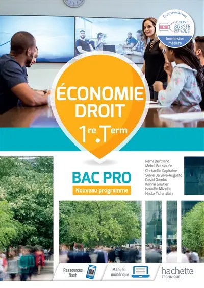 Economie, droit 1re terminale, bac pro : nouveau programme