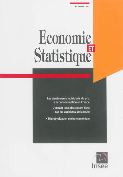 Economie et statistique, n° 460-461