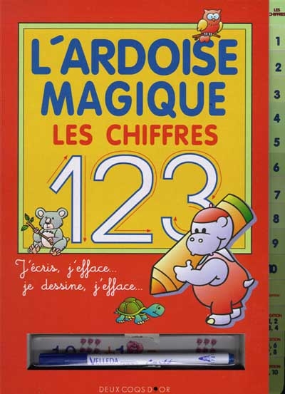 L'ardoise magique: les chiffres