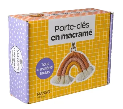 Porte-clés en macramé