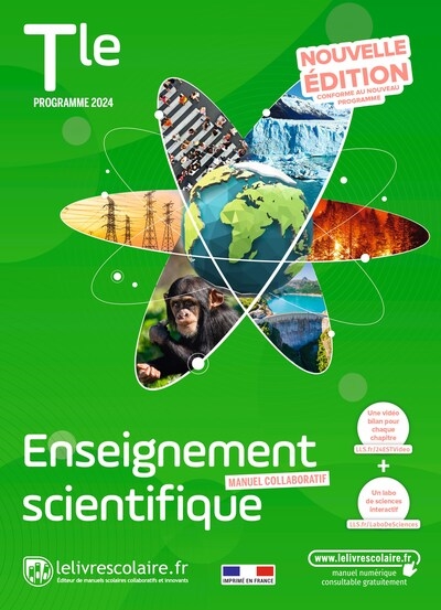Enseignement scientifique terminale : manuel collaboratif : programme 2024