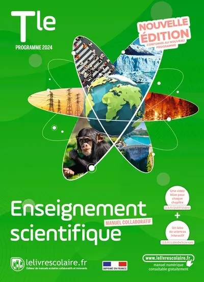 Enseignement scientifique terminale : manuel collaboratif : programme 2024 Enseignement scientifique terminale : manuel collaboratif : programme 2024