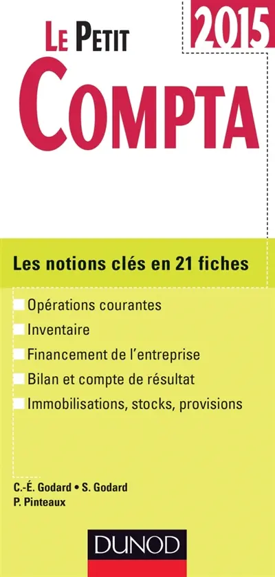 Le petit compta : les notions clés en 21 fiches