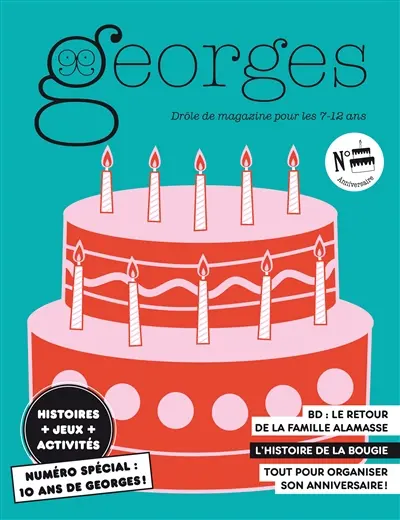 Georges : drôle de magazine pour enfants, n° 50. Anniversaire