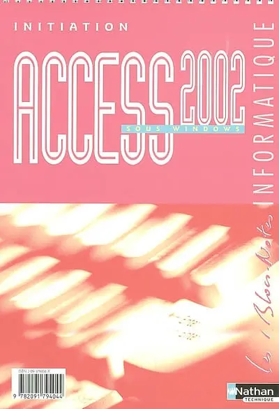 Initiation Access 2002 sous Windows