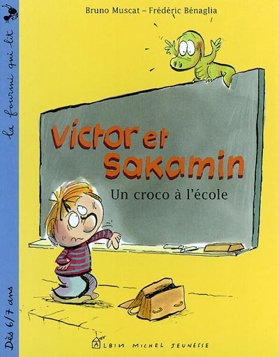 Victor et Sakamin, Un croco à l'école