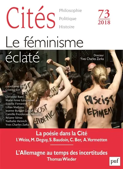 Cités, n° 73. Le féminisme éclaté