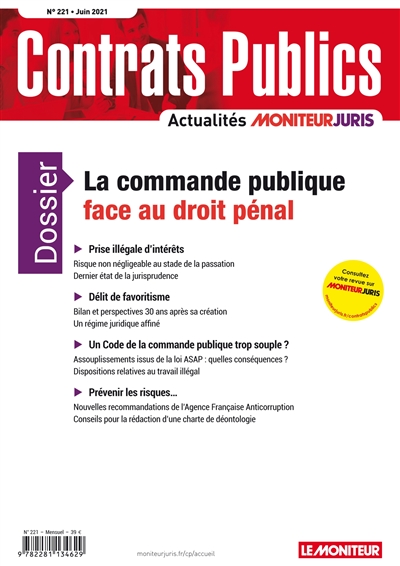 Contrats publics,...