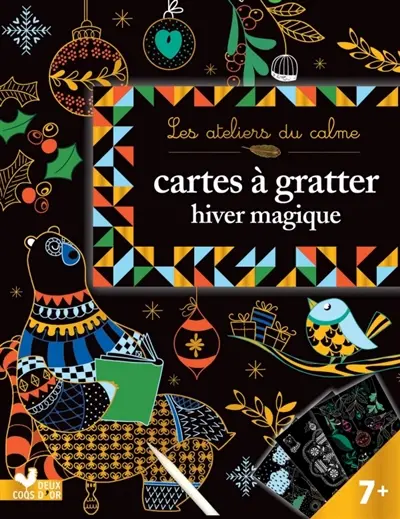 Hiver magique : cartes à gratter