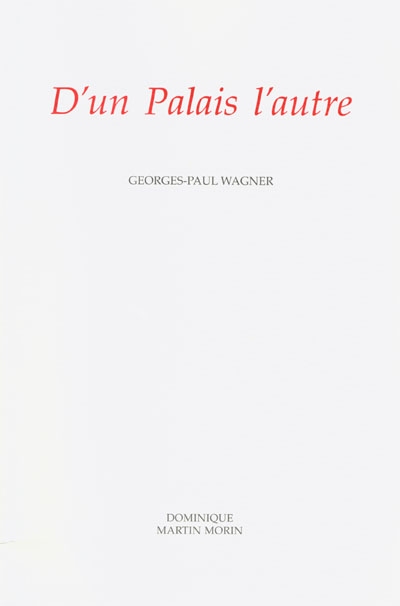 D'un palais l'autre