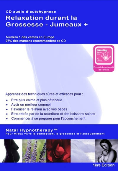 Relaxation durant la grossesse (jumeaux) : programme audio d'autohypnose