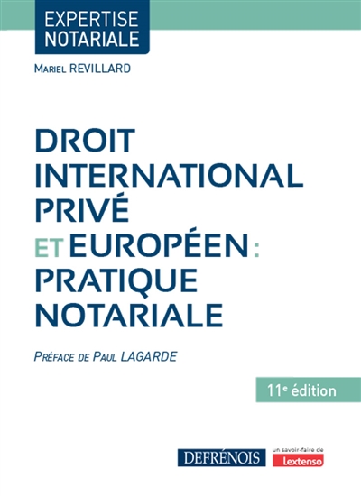 Droit international privé...