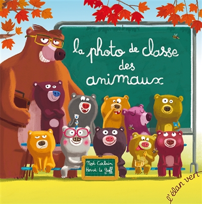 La photo de classe des animaux