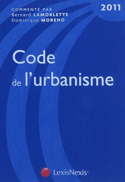 Code de l'urbanisme 2011