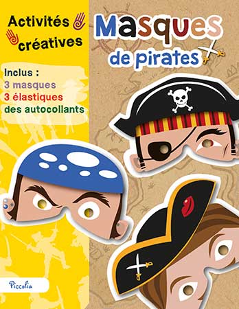 Masques de pirates