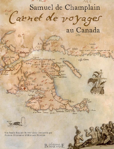 Carnet de voyages au Canada : une bande dessinée du XVIIe siècle