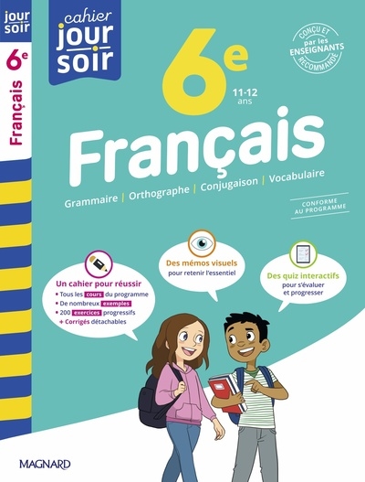 Français 6e, 11-12 ans : conforme au programme