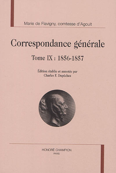 Correspondance générale. Vol. 9. 1856-1857
