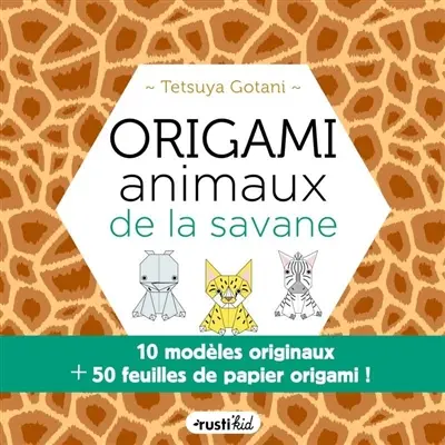 Origami animaux de la savane