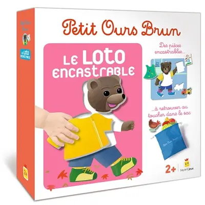 Petit Ours Brun : le loto encastrable