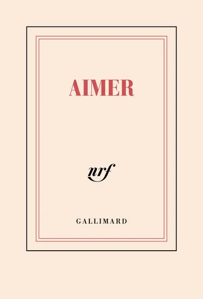 Aimer : carnet poche