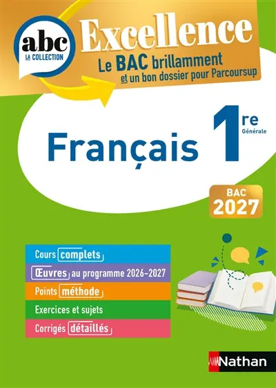 Français 1re générale : bac 2027