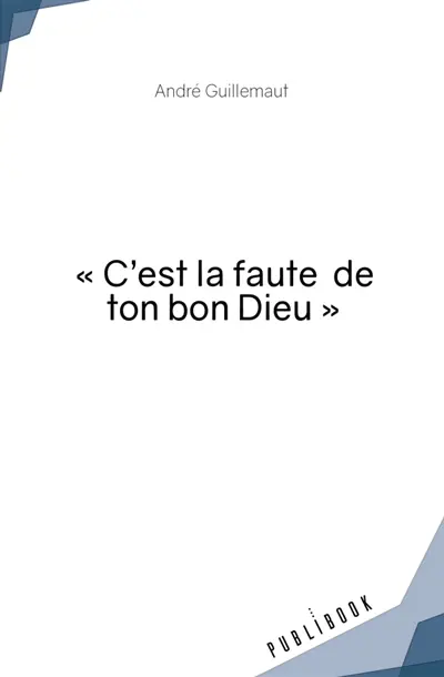 « C'est la faute de ton bon Dieu »