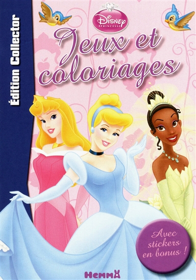 Disney princesse : jeux et coloriages