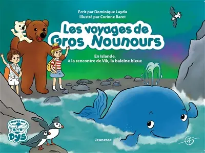 Les voyages de Gros Nounours : Gros Nounours en Islande : A la rencontre de Vik, la baleine bleue