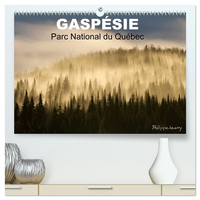 GASPESIE. Parc National du Québec (Calendrier mural 2026 DIN A2 vertical) calendrier de bureau : Paysages du Parc National de la Gaspésie qui est considéré comme le plus beau parc national du Québec.