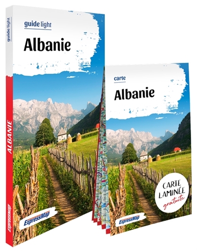 albanie : guide + carte