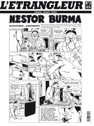 Etrangleur, Nestor Burma (L'), n° 3. Boulevard... ossements : 3e partie