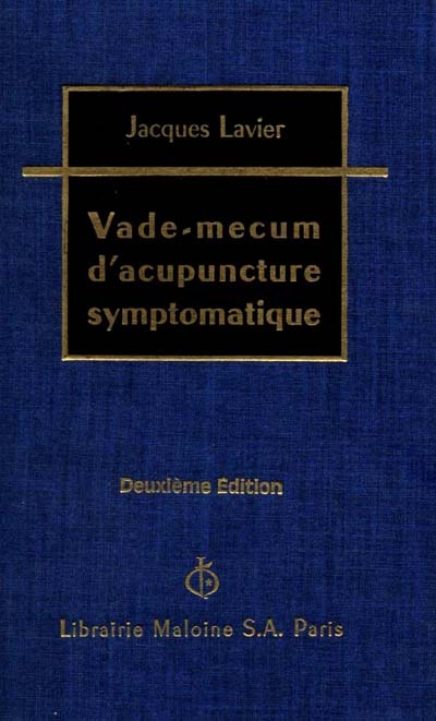 Vade-mecum d'acupuncture symptomatique
