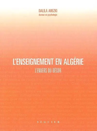 L'enseignement en Algérie : l'envers du décor