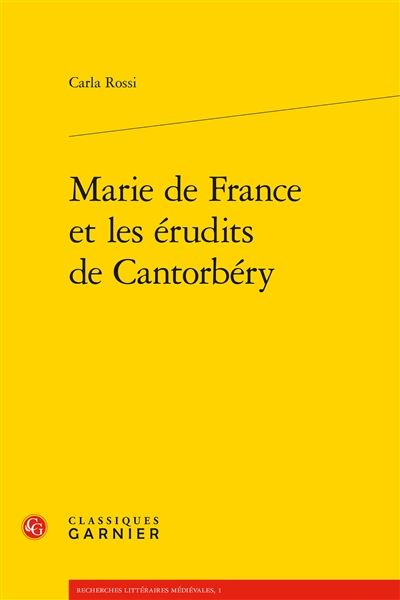 Marie de France et les...
