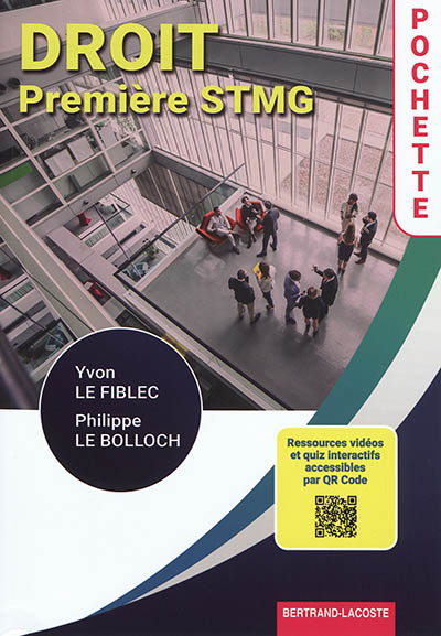 Droit, première STMG : pochette