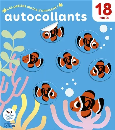 Les animaux de la mer : autocollants
