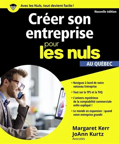 Créer son entreprise pour les nuls au Québec Créer son entreprise pour les nuls au Québec