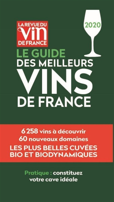 Le guide des meilleurs vins de France : 2020