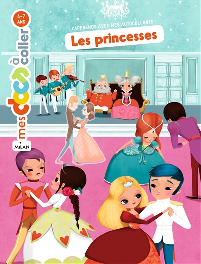 Les princesses : autocollants