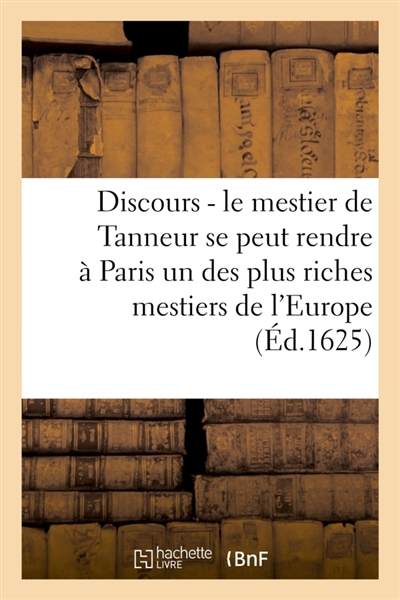 Discours pour monstrer que...