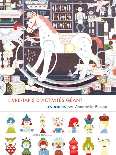Les jouets : livre-tapis d'activités géant